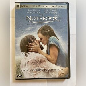 The Notebook DVD From The Best-selling Novel By Nicholas Sparks NEW